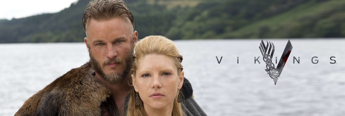 Ragnar Lothbrok and Lagertha from Vikings