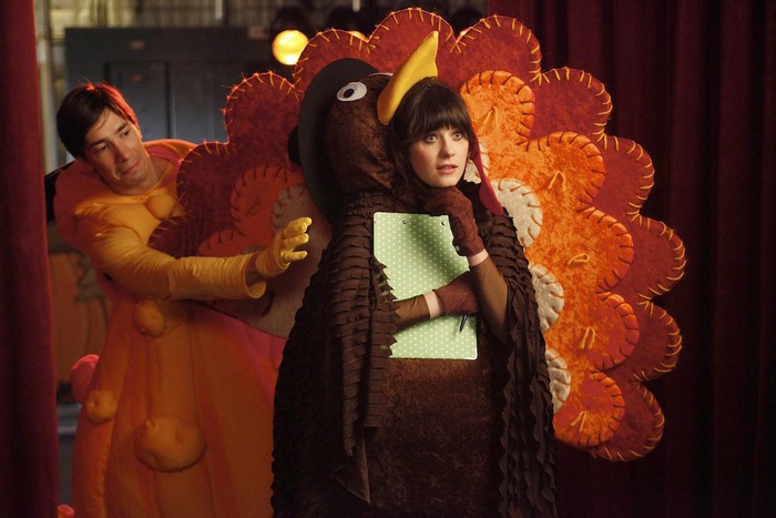 Jess Day and Coach from New Girl