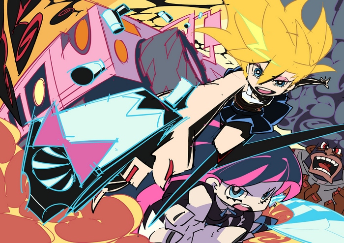 Panty & Stocking with Garterbelt Anarchy Sisters