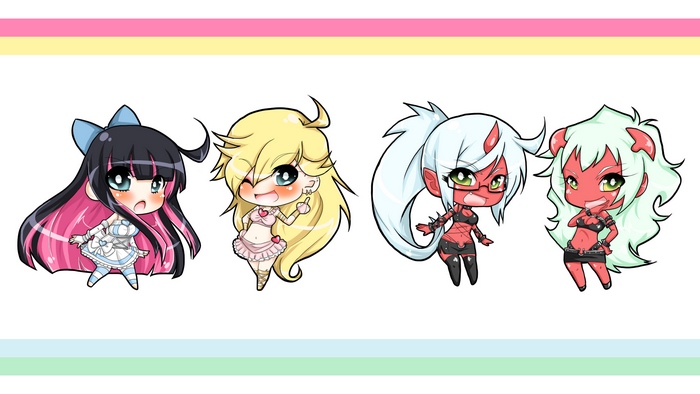 Stocking and Anarchy from Panty & Stocking
