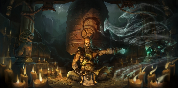 Monk from Diablo III