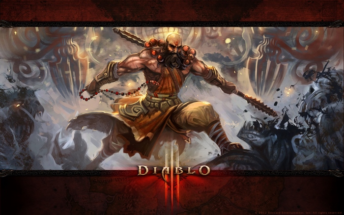 Monk from Diablo III