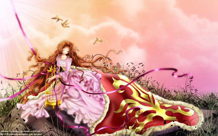 Nunnally Lamperouge from Code Geass