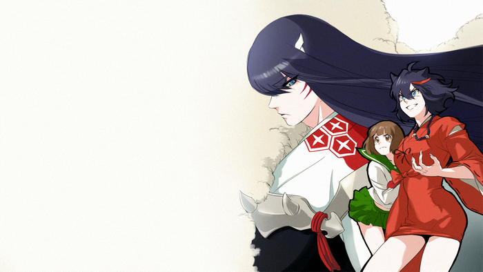 Satsuki Kiryuin and companions