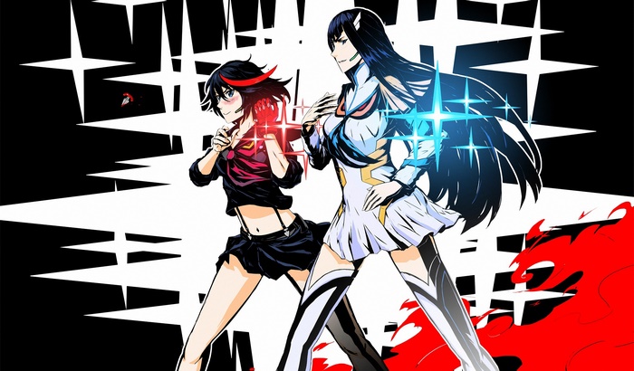 Ryuko Matoi and Satsuki Kiryuin from Kill la Kill