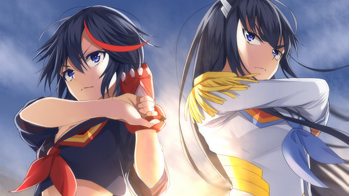 Ryuko Matoi and Satsuki Kiryuin from Kill la Kill