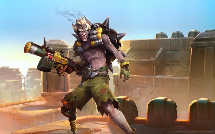 Junkrat from Overwatch