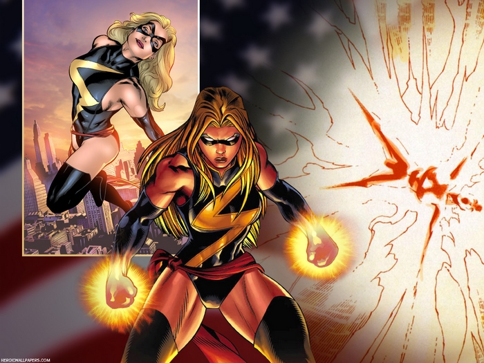 Ms. Marvel from Marvel Comics