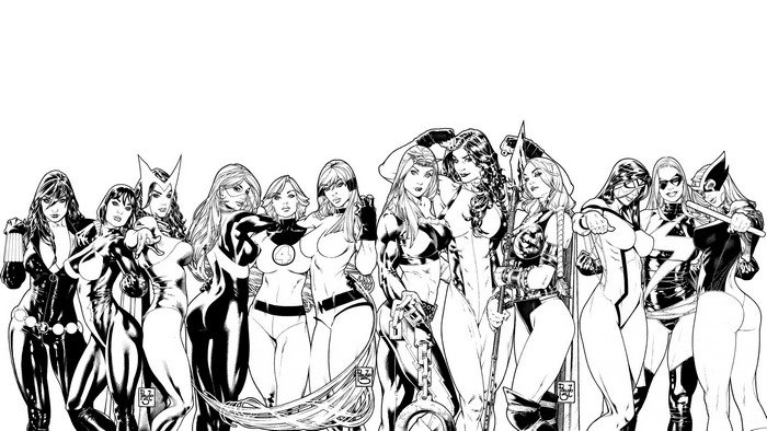 Marvel Women Lineup