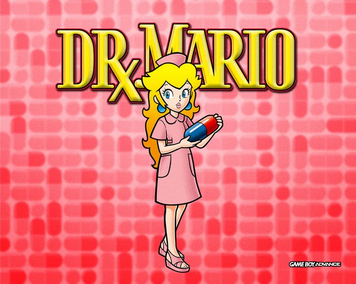 Dr. Mario Princess Peach Game Boy Advance