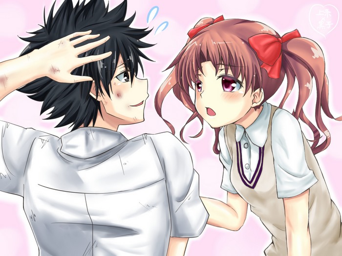 Kuroko Shirai and Touma Kamijou