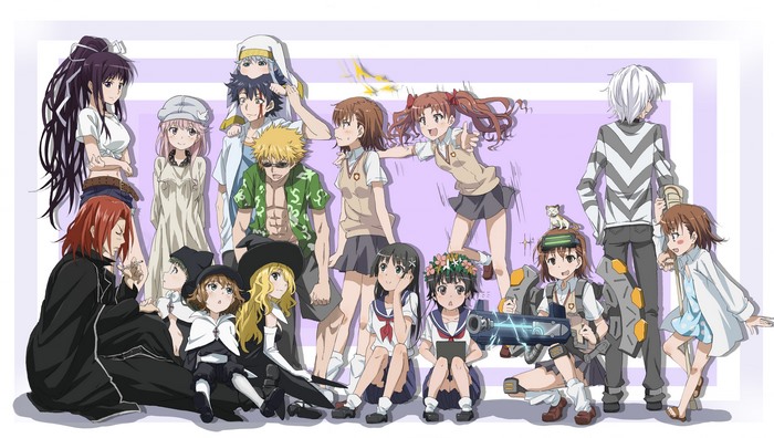 Characters from A Certain Magical Index and A Certain Scientific Railgun