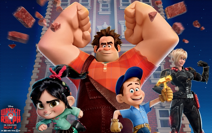 Ralph and Friends from Wreck-It Ralph