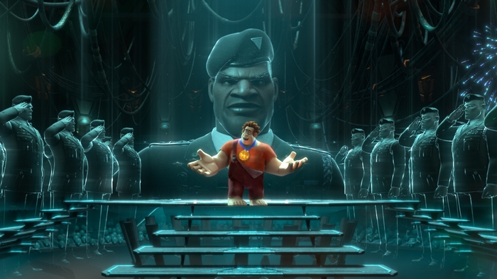 Ralph from Wreck-It Ralph in a digital world