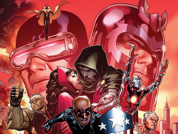 Marvel Comics characters including Magneto and Cyclops