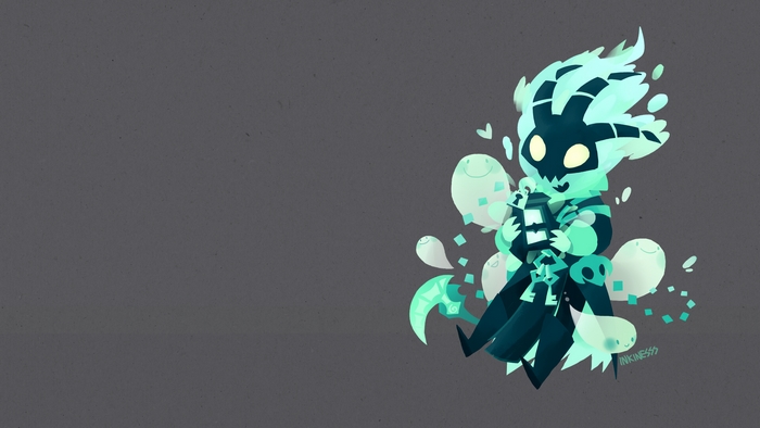 Thresh from League of Legends Chibi Art