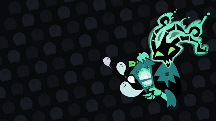 Thresh from League of Legends with ghosts