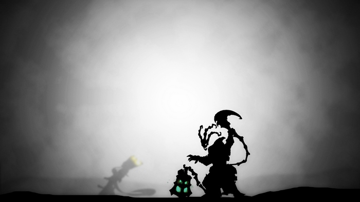 Thresh from League of Legends with lantern