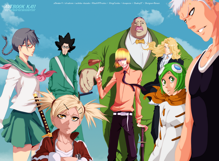 Group of Bleach characters