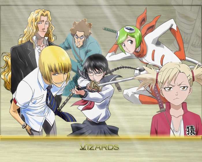Shinji Hirako and friends from Bleach