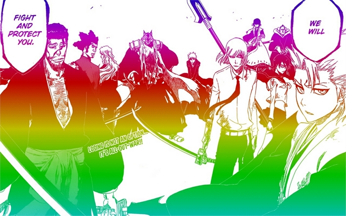 Group of characters from Bleach