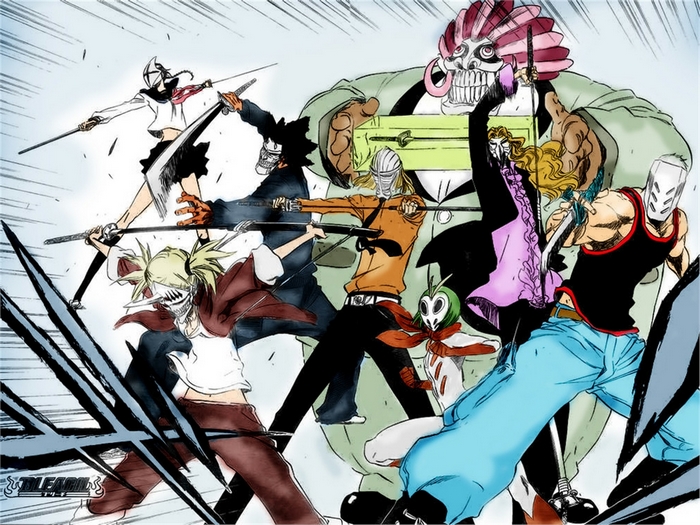 Shinji Hirako and Visored from Bleach