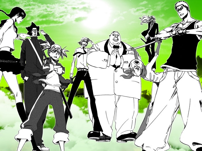 Group of Shinigami from Bleach