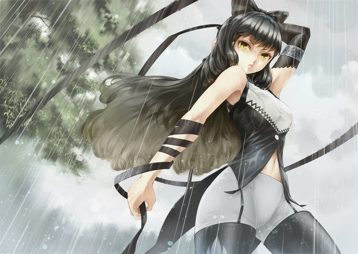 Blake Belladonna in the Rain