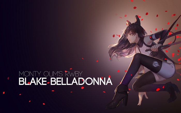 Blake Belladonna from Monty Oum's RWBY