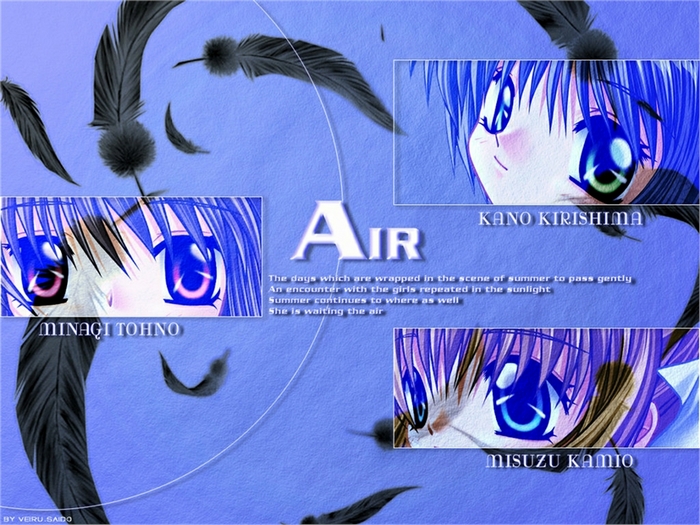 Air Minagi Tohno Kano Kirishima Misuzu Kamio