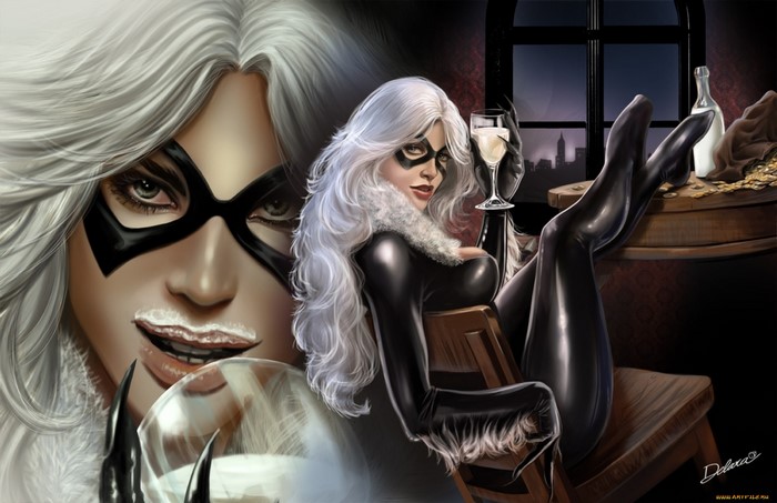 Black Cat from Marvel