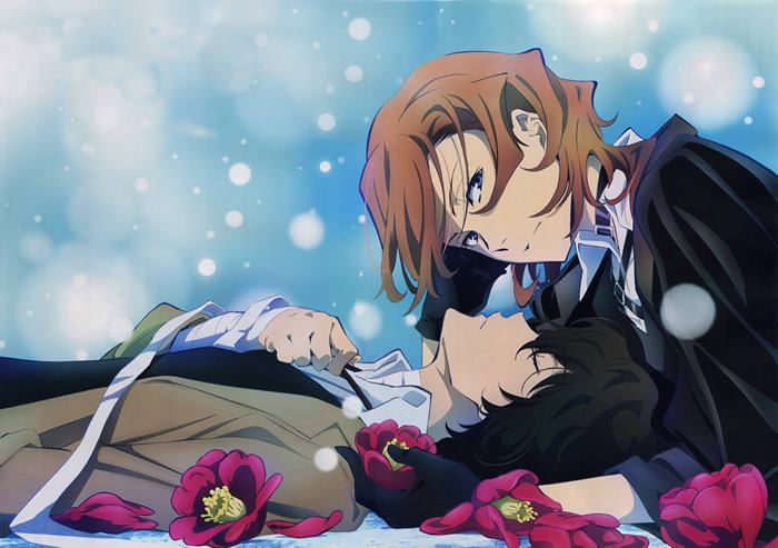 Osamu Dazai and Chuuya Nakahara from Bungo Stray Dogs