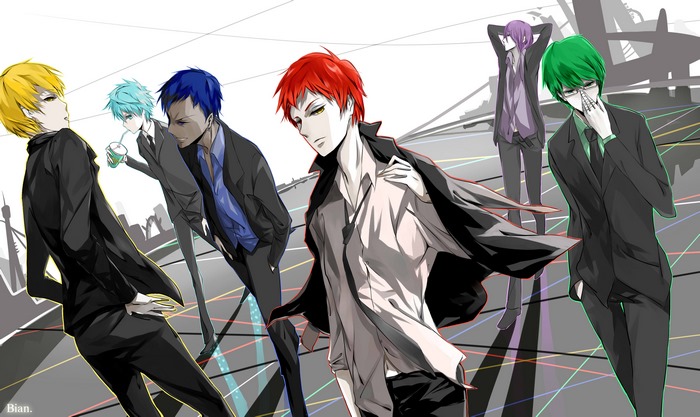 Group of men in suits