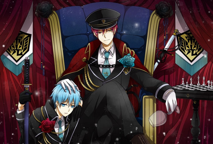 Tetsuya Kuroko and Akashi Seijuro from Kuroko's Basketball