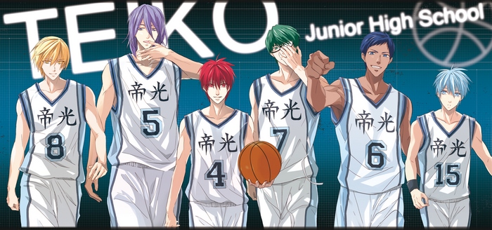 Teiko Junior High School basketball team from Kuroko's Basketball