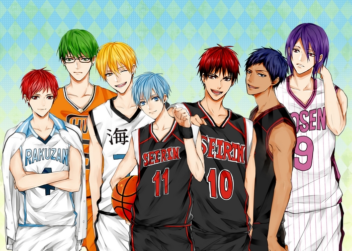 Kuroko's Basketball Team Characters