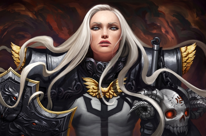 Crusader from Diablo III