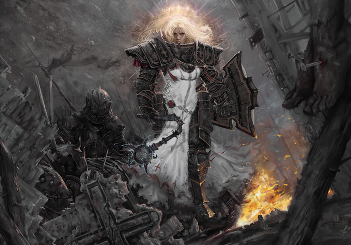 Crusader from Diablo III