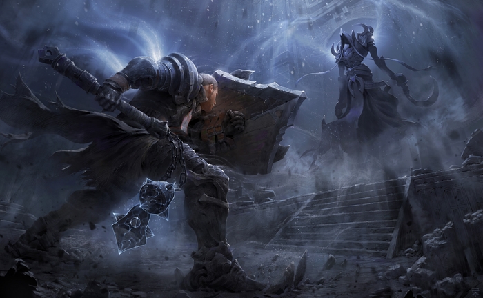 Crusader from Diablo III