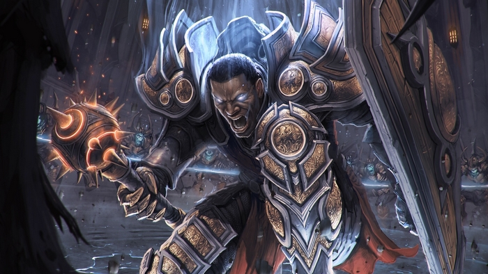 Crusader from Diablo III