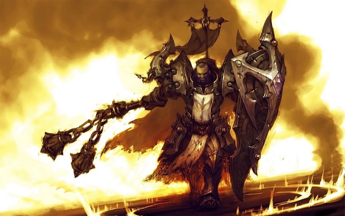Crusader from Diablo III