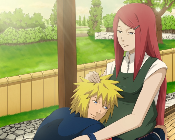 Kushina Uzumaki and Minato Namikaze from Naruto