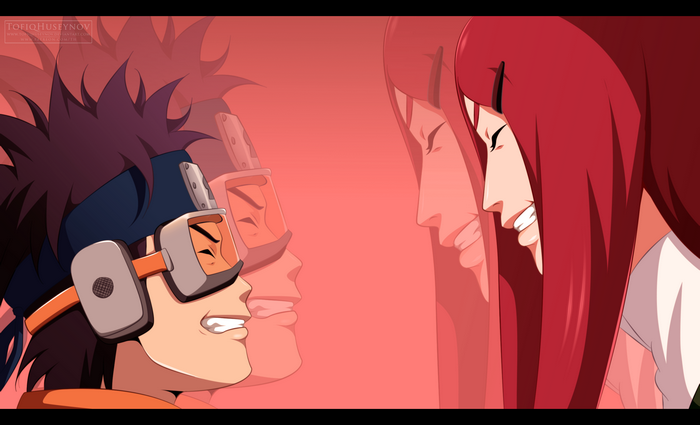 Obito and Kushina Uzumaki from Naruto
