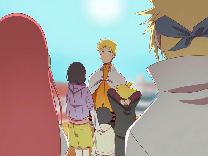 Naruto and Family from Naruto