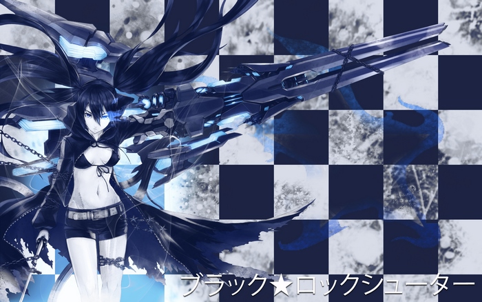 Black Rock Shooter with large cannon