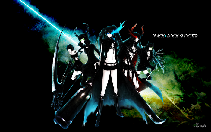 Black Rock Shooter characters