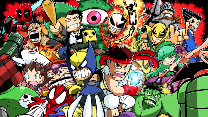 Marvel vs. Capcom Fighting Game Characters