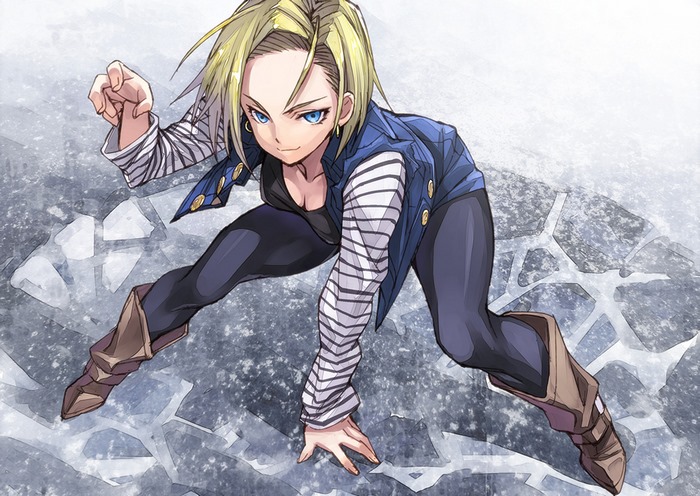 Android 18 from Dragon Ball