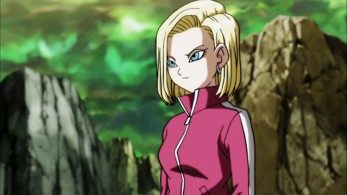 Android 18 from Dragon Ball