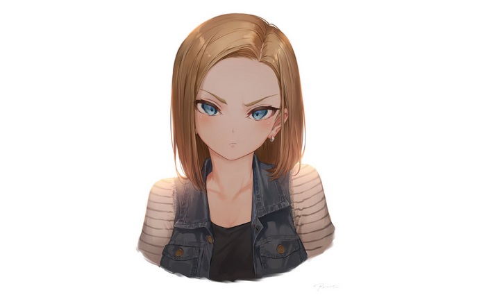 Android 18 from Dragon Ball